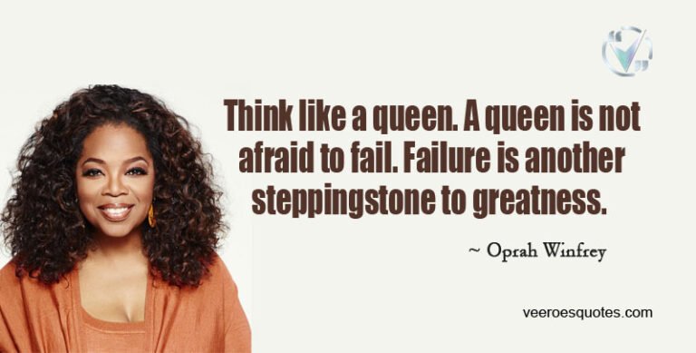 Failure is another Steppingstone to Greatness | Oprah Winfrey Quotes