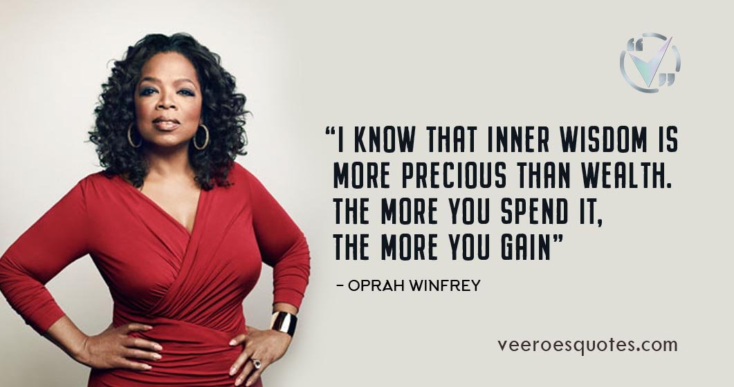 Oprah Winfrey Quotes on Success, Education, Love, Life