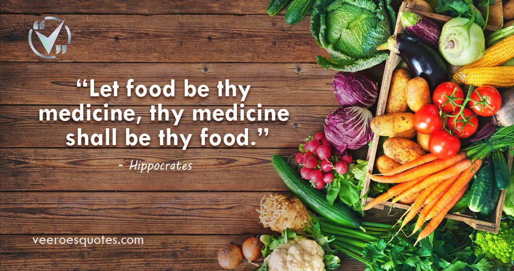 eat healthy food quotes